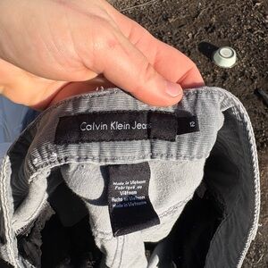 Calvin Klein Light Gray Denim